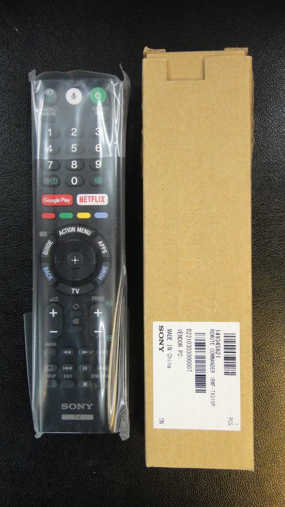 کنترل تلویزیون سونی مدل RMF-TX310P