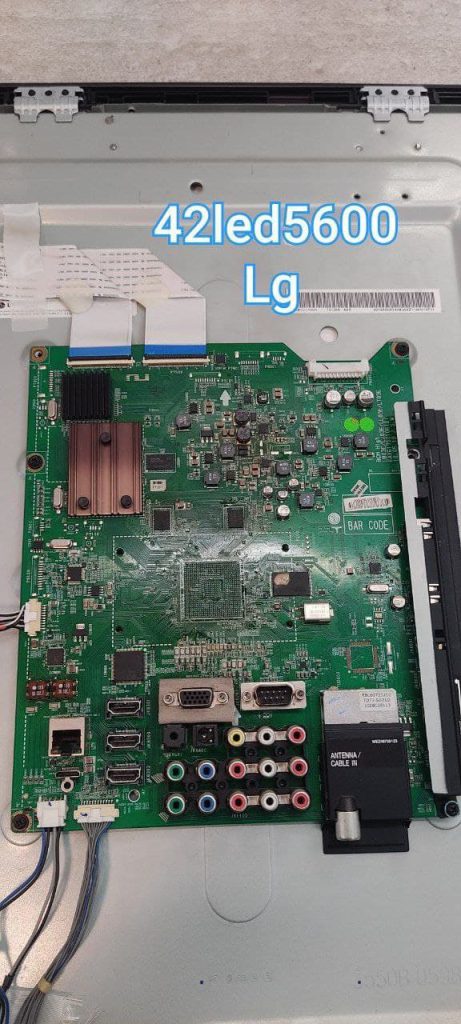 درخواست برد مین و تغذیه ال جی 42led5600