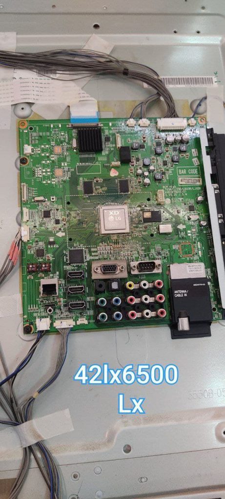 درخواست برد مین و تیکان ال جی 42lx6500