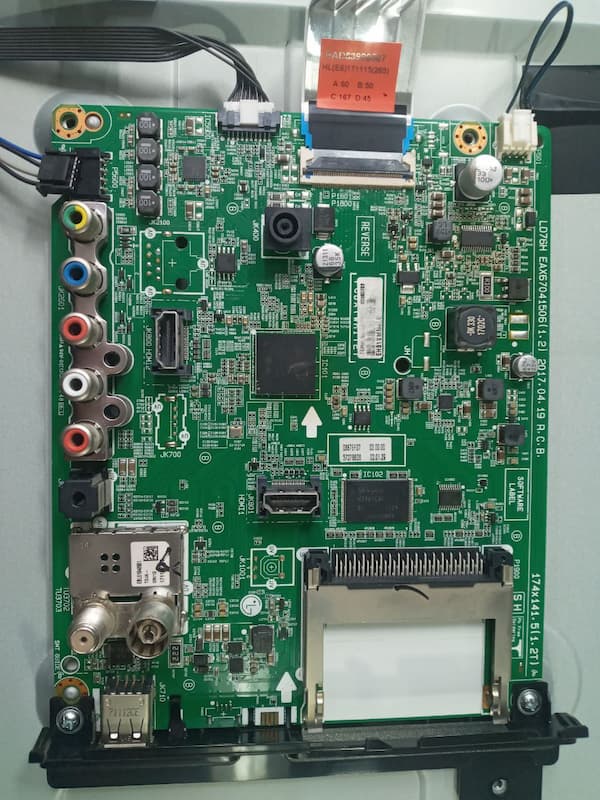 درخواست مین ال جی 43LJ510V