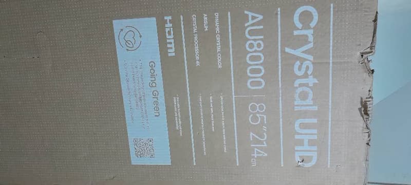 درخواست پنل شکسته سامسونگ 85au8000
