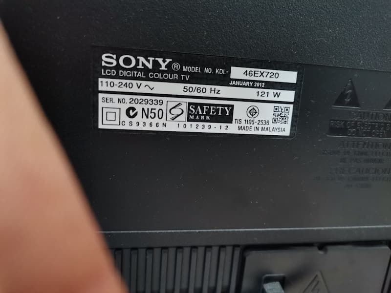 فروش پانل خراب سونی  KDL-46EX720