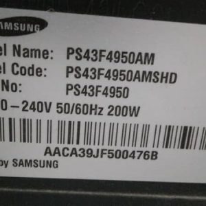 درخواست دستگاه پنل شکسته سامسونگ 43F4850