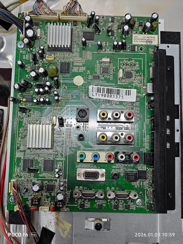 درخواست مین ایکس ویژن  LE-40IMP9E